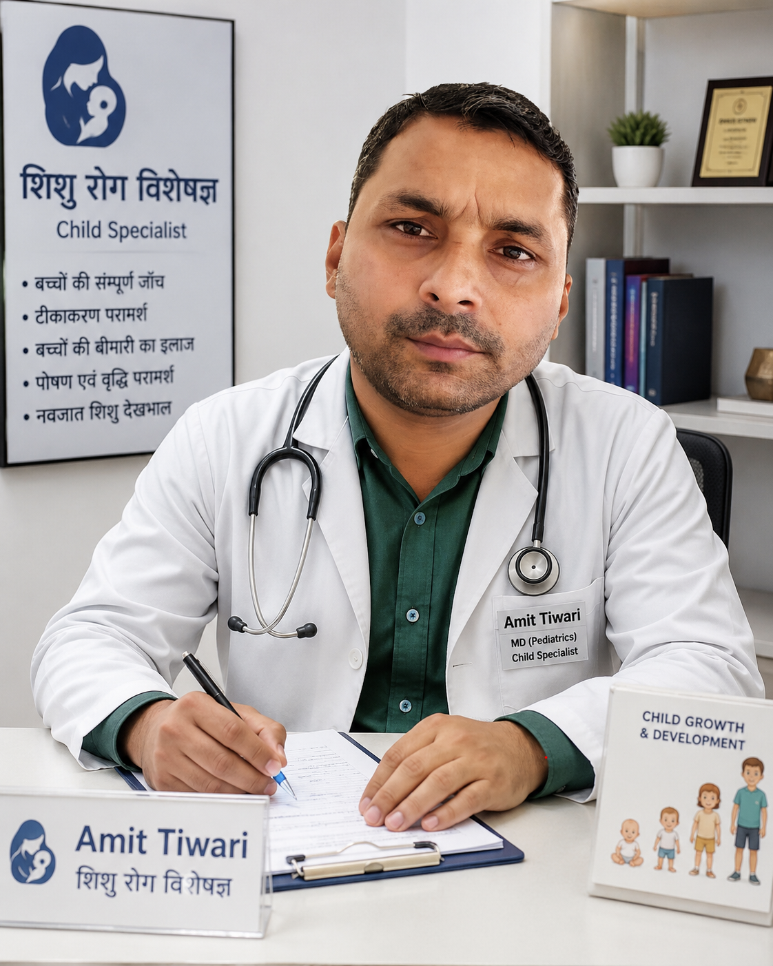 Dr. Dr. Amit tiwari - Pediatrics – Child health in India